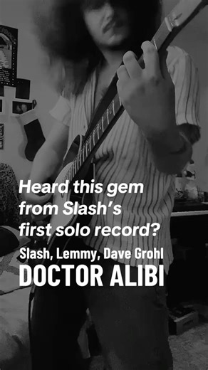 SLASH, LEMMY, DAVE GROHL - DOCTOR ALIBI - WYLD GUITAR RIFF COVER