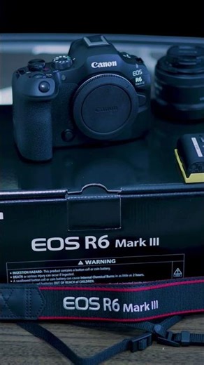 The Perfect Camera? Canon R6 Mark III Unboxing & First Look