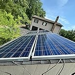 Renogy 4 Sets of Solar Panel Mounting Z Brackets Lightweight Aluminum Corrosion-Free Construction for RVs, Trailers, Boats, Yachts, Wall and Other Off Gird Roof Installation, 4 Count