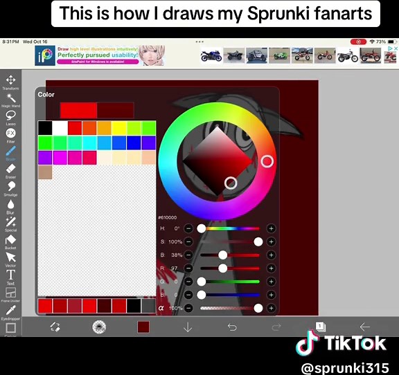 How i draw my sprunki fanarts #sprunkifanart