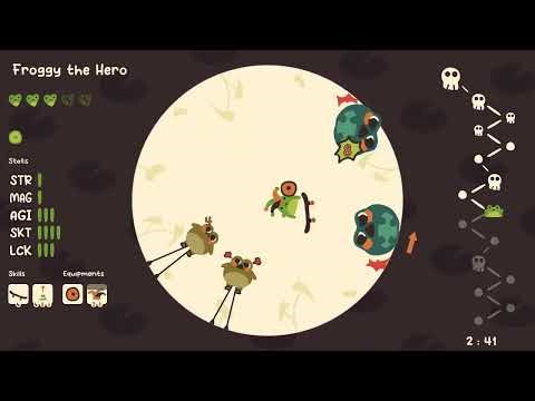 Froggy’s Battle – First Boss & Arena Waves | Loop-Arena Roguelike Action