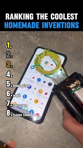 RANKING THE COOLEST HOMEMADE INVENTIONS #rank #unexpected #cool #rank #shorts