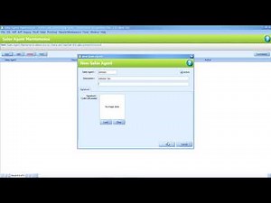 How To Create Sales Agent In AutoCount