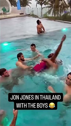 Jon Jones Enjoying Thailand
