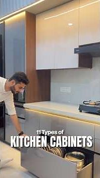 kitchen cabinet l kitchen cabinet design l Kitchen design ideas l Types of kitchen cabinets