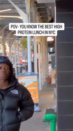 Jon Buret on Instagram: "#Sweetgreen_Ad Stopped someone on their way to get a burger and fries and told them I’d buy their lunch if we went somewhere healthier… so we hit @sweetgreen instead 💪🥗 High-protein, real ingredients, and way better macros than fast food. Easy choice. #nyc #healthyfood"