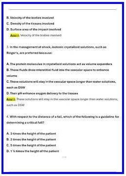 PHTLS Pre and PostTest 10th Edition ATLS Exam Questions and Verified Answers 100 Guarantee Pass884 6