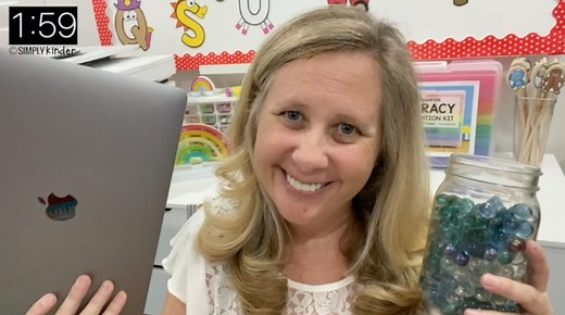 20K views · 121 reactions | Are you struggling to find classroom management ideas for virtual or distance learning? Well - we are bringing back the old school marble jar! Full details here: https://www.simplykinder.com/marble-jar-for-distance-learning/ | Simply Kinder | Facebook