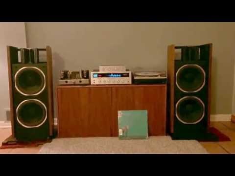 ESS AMT Monitors, bi-amped w/electronic crossover, Marantz 2230 + Dynaco ST-70 tube amp