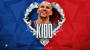 Jason Kidd named to the NBA's 75th Anniversary Team