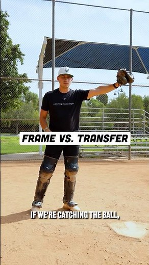 When to catch FORWARD vs BACKWARD #baseball #softball