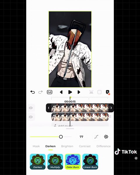 Blurrr｜How to Make Dark CC #blurrr #blurrrapp #blurrrtutorial #tut #tutorial