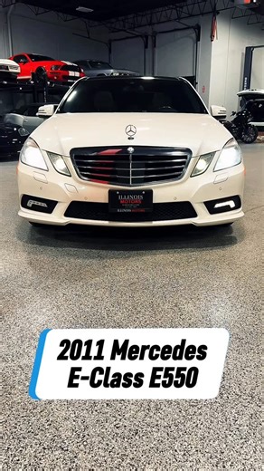 Illinois Motors on Instagram: "🔥 2011 Mercedes-Benz E-Class E550 Sport 4MATIC 🎨 Diamond White Metallic over Almond Leather 📄 Clean Carfax! 🏁 Sport Package! 🚀 V8 + All-Wheel Drive Luxury Performance! 🚗 Vehicle Highlights: 🔧 5.5L V8 Engine ⚡ 382 HP @ 6,000 RPM / 391 lb-ft Torque ⚙️ 7-Speed Driver-Adaptive Automatic Transmission 🕹 Steering Wheel Mounted Shift Paddles ❄️ 4MATIC All-Wheel Drive 🛞 4-Wheel Electronic Traction System 🎯 Direct-Steer Speed-Sensitive Power Steering 🌬 AIRMATIC Se
