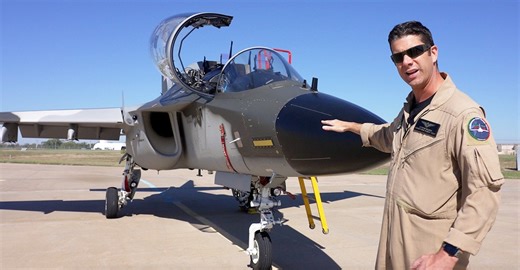 Walk-Around Tour Of Beechcraft's M-346 That's Vying To Become The Navy's Next Jet Trainer