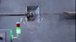 Production of metal loops for concrete products. Automated modern production. Concrete-mixing plant.