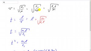 Giancoli 7th Edition, Chapter 11, Problem 41