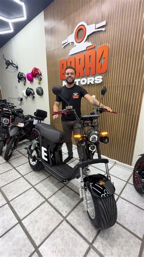 Modelo novo aqui no Barão Motors Marca :Barão Modelo X18 Bateria lítio Autonomia 60km Tempo de recarga 4 a 7 horas #scooter #motoeletricasocorro #mobilidadeeletrica #autopropelido #motoeletrica