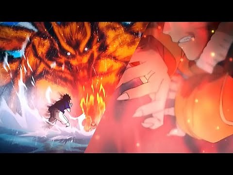 *NEW* NARUTO VS SASUKE REANIMATED FIGHT WITH SOUND EFFECTS!