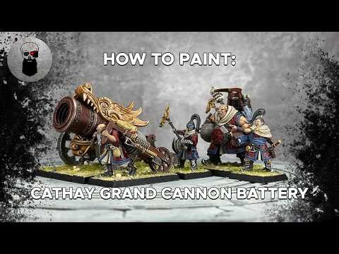 Contrast+ How to Paint: Cathay Grand Cannon Battery