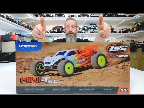 Team Losi Mini-T 2.0 - 1/18th 2wd Stadium Truck (Brushed Version) | Unboxing & First Look