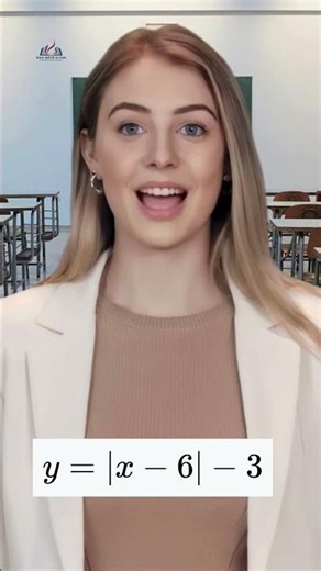 Absolute Value Graph Transformation #math #maths #absolutevalue