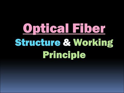 Optical Fiber Construction and Working - Optical Fiber Working - How Does an Optical Fiber Work