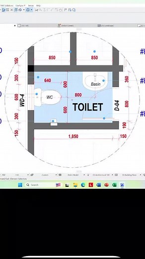 How to create Round detail Boundaries in ArchiCAD | Curved & Circular Edges. #archicad #archicadDetails #DetailBoundary #ArchitectureDrawing #bim