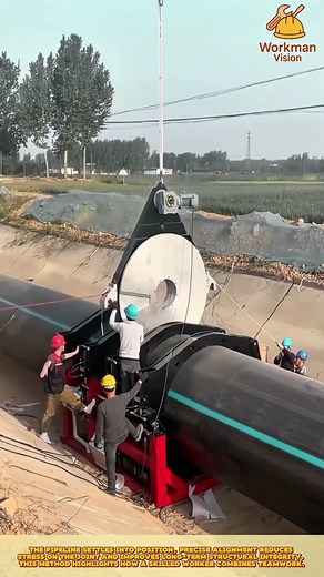 Precision Assembly Method of Skilled Worker Aligning Large-Diameter Pipeline Joint