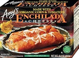Amy's Frozen Meals, Cheese Enchilada Entree, Gluten Free, 9 oz.