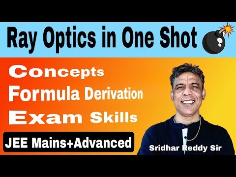 Ray Optics in one shot | JEE Main | Physics | JEE Adv | Revision of Ray Optics Class 12 |