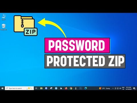 How to Create Password Protected ZIP Folder | Secure Files with ZIP Password