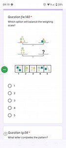 Which option will balance the weighing scale?Weighing Scale P... | Filo