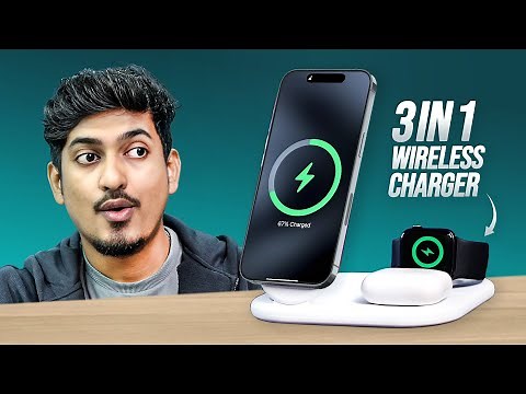 This is the Best MagSafe Wireless CHARGER ⚡ Belkin 3 in 1 Magnetic Foldable Charger Review!
