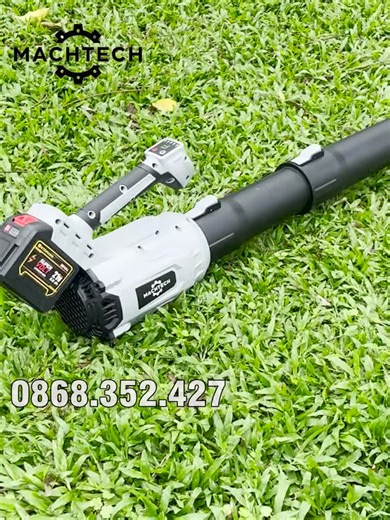 chi tiết hướng dẫn lắp đặt máy thổi lá MACHTECH và test thử độ mạnh của máy