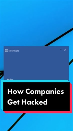 Demonstrating one of the most common ways hackers get into company networks #hacking #security #infosec #cybersecurity #tech #technology #techtok