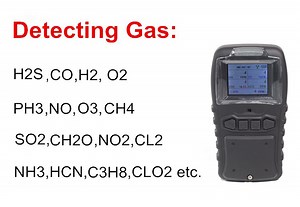 [Hot Item] Biogas Detector, H2s O2 CH4 CO2 Infrared Sensor, Biogas Analyzer