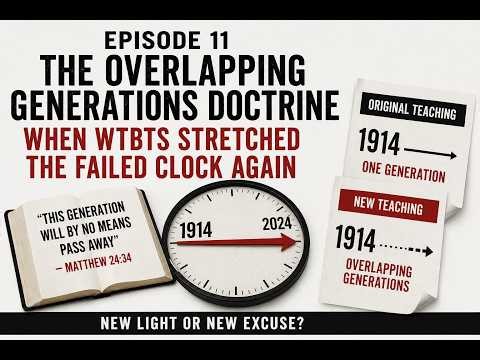 The Overlapping Generations Deception | WTBTS Stretched the Failed Clock EP11