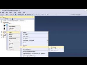 Primavera P6 Database Backup -SQL Server