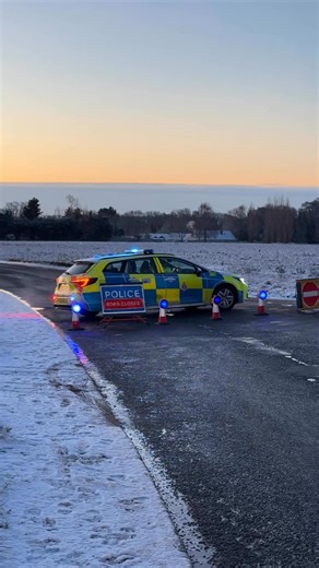 BREAKING: Police have closed a road following a crash this morning — with motorists being diverted around. The A342 at St Edith Marsh, near Devizes, is shut ￼in both directions. Avoid the area. #news #newsfeed #police #crash #emergency #snow | Wiltshire 999s