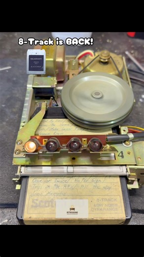 That click you just heard? That’s history coming back to life! Fully restored 8-track deck for a Magnavox console 🎶 There’s something special about preserving the original technology and craftsmanship rather than replacing it. This deck is now back in tip-top shape and ready to be enjoyed the way it was meant to be. 👉 Have a vintage console, turntable, or tape deck that needs service or restoration? Reach out to us with the brand, approximate age, size, and what’s not working — we’re always ha