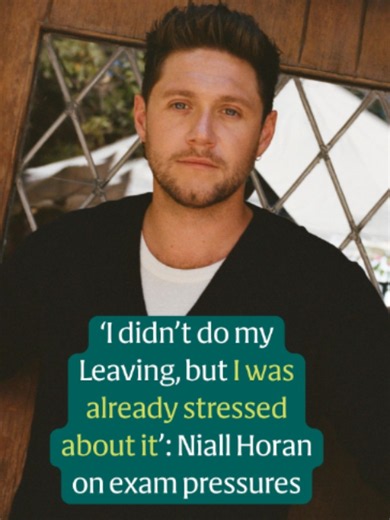 Niall Horan on Leaving Cert: Not the Be-All and End-All