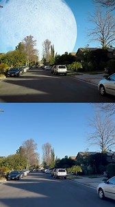 170K views · 2.9K reactions | Moon Fall— Before After #vfx #vfxartist #blender #blendercommunity #blendertutorial #moon #moonphases #astrology #planetearth | Phil.Flock | Facebook