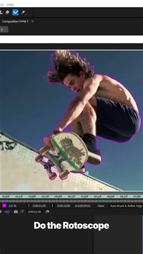 Roto Brush tutorial After Effects