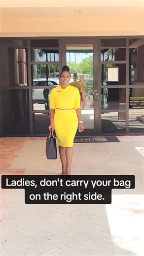 From the Inside-Out SOE on Instagram: "Comment “SOCIETY” to get exclusive access to the membership that teaches you how to move through the world with effortless polish. A lady always carries her purse on her left side. Why? Because it frees your right hand for greeting others, shaking hands, opening doors, and navigating your environment with ease. When your purse is on the left, you move more gracefully, avoid fumbling, and remain poised during any introduction. This small detail instantly ele