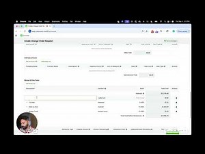 Creating a Change Order with Clearstory's Template