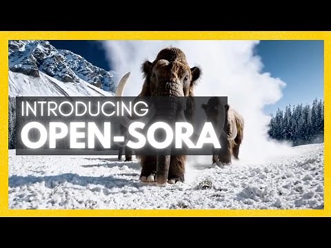 Open-Sora: Opensource Sora Alternative - Text-To-Video AI Model!