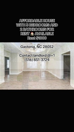Affordable 3 Bedroom Home for Rent in Gastonia, NC