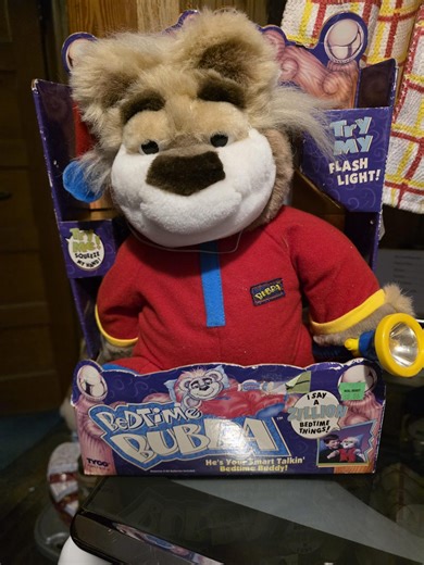 Vintage 1997 Talking Bedtime Bubba Bear With Working Flashlight. in Original Box Never Taken Out, Never Played With. - Etsy