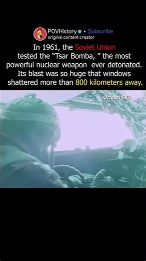 Tsar Bomba: The Day the Sky Exploded
