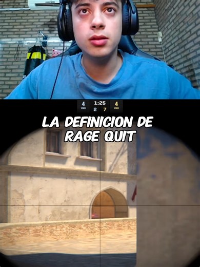 La definicion de rage quit 🤬 #twitch #gaming #clips #cs #cs2 #csgo #counterstrike #counterstrike2 #streamer